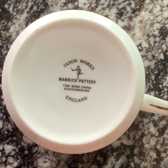 Jason Works Nanrich Pottery, bone china 4 coffee cups - Picture 6 of 10